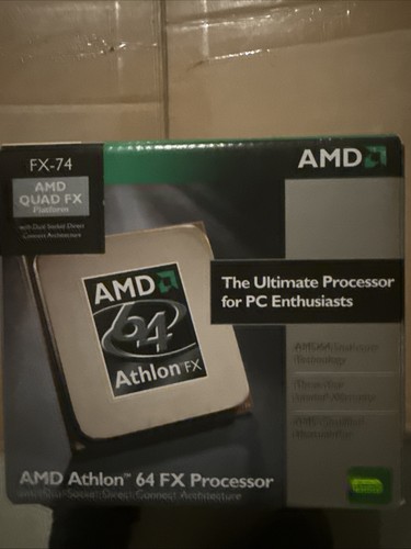 Amd athlon 74 processor - 64, fx-74