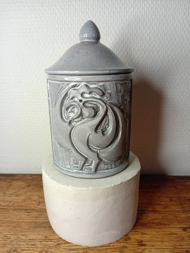 Boîte céramique coq - boîte, à