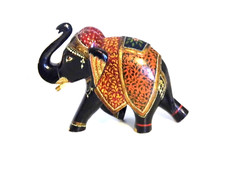 SCULPTURE BOIS ANCIEN ELEPHANT