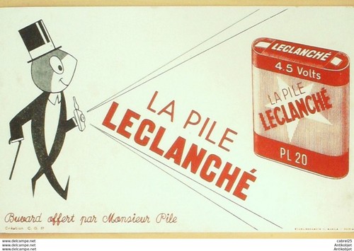 Buvard leclanche eclairage - leclanche,