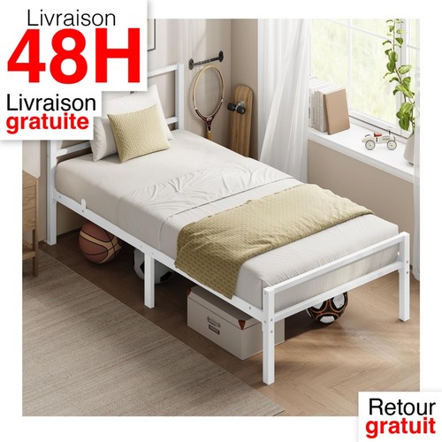 Vasagle cadre lit x 190 - de,
