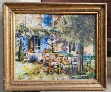 Le jardin par Robert VERNET BONFORT 1934-2017