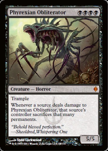 Light play phyrexian - play,