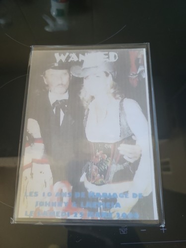 Johnny hallyday tres - , rare
