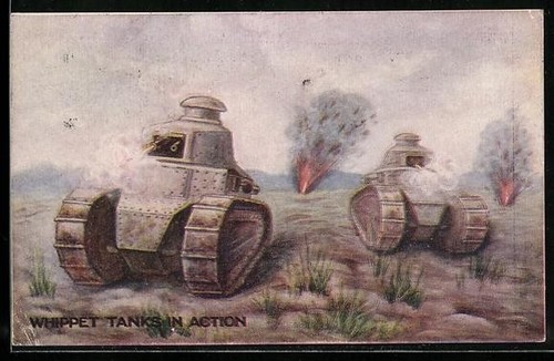 Whippet tanks action carte - whippet,