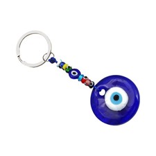 Porte-clés yeux bleus du