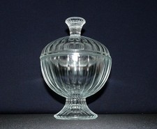 Sucrier en Cristal Vintage des