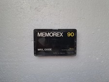 Cassette audio vintage MEMOREX MRX3 90 des USA 1978 - Excellent état !