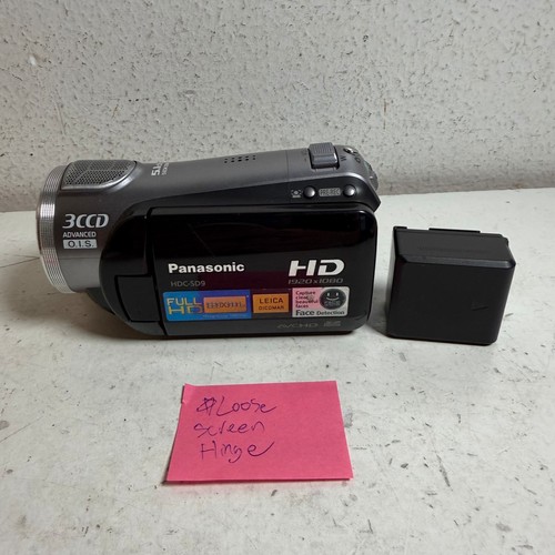 Panasonic hdc sd9 black gray - black,
