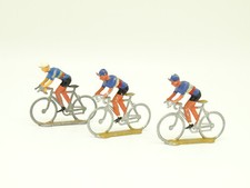 Tour de France Alu Salza 1/32 - Coureurs Cyclistes : Lot de 3 France