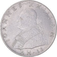 [#845383] Monnaie, Cité du Vatican, John XXIII, 100 Lire, 1960, Roma, TTB+, Acie