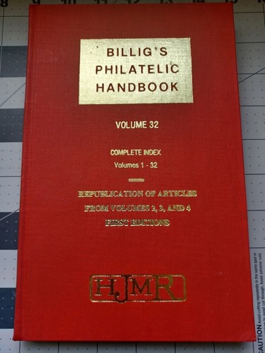 Billig philatelic handbook - billig's,