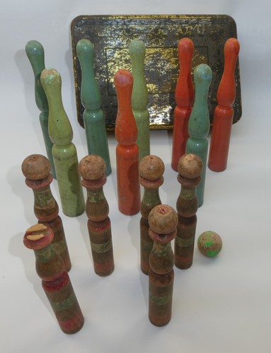 Jouet ancien lot quilles en - ancien, de