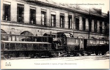 LOCOMOTIVES FRANCAISES - voiture automobile a vapeur 2e type