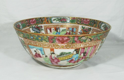 Ancien grand bol porcelaine - , de