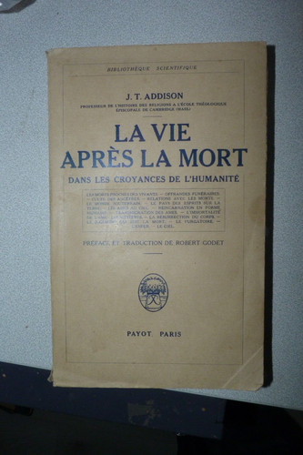Vie après mort - après, la