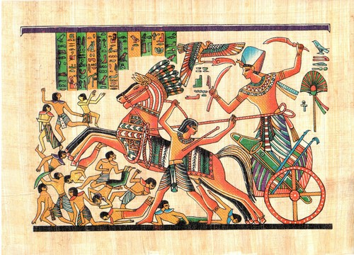 Véritable papyrus égyptien - papyrus,