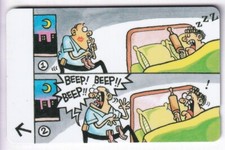 ASIE TELECARTE / PHONECARD .. SINGAPOUR 10$ GPT 50SIG BD COMICS HUMOUR BEEPER