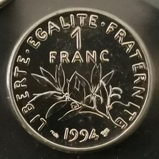 Franc semeuse 1994 bu - 1,