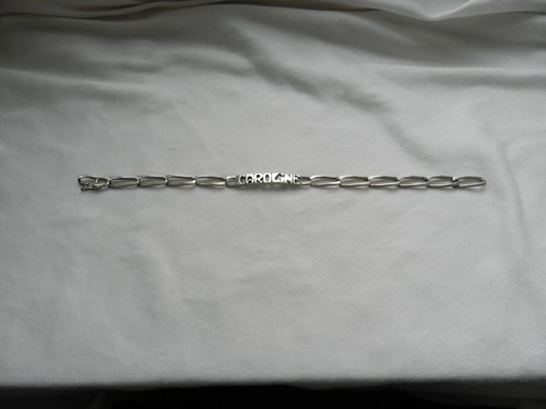 Ancienne gourmette bracelet - , en