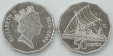 Fidji 50 Cents Monnaie