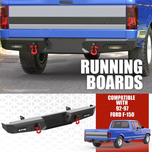Steel rear bumper fit - rear,