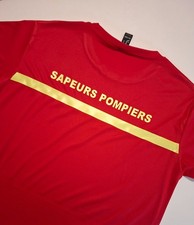 T-Shirt SAPEURS POMPIER  SPORT