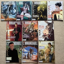 Revue L'IMMANQUABLE (magazine mensuel) - Lot 10 numéros (71 au 80, voir liste)