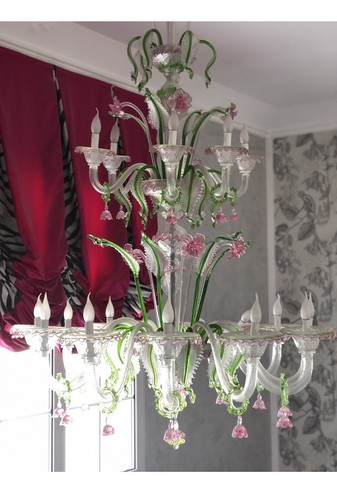 Monumental lustre verre de - lustre,