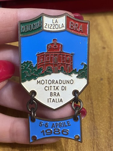 Médaille broche moto club - broche, le