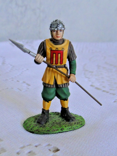 Soldat plomb altaya moyen âge - plomb,