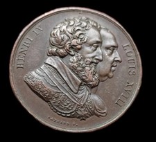 France Louis XVIII - Medaille