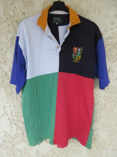 Maillot rugby vintage damier