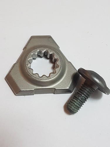 Platine dentur vis fixation