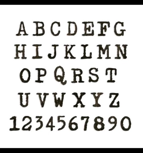 Sizzix bigz alphabet - bigz, die