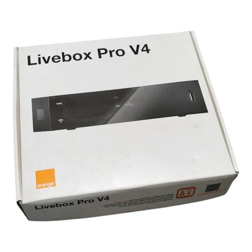 Box orange livebox pro - box, neuf