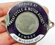 Plaque Émaillée En Cuivre