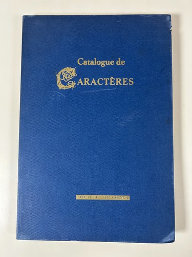 Catalogue caractères la - caractères, de