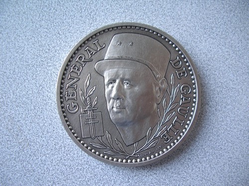 Médaille général gaulle - médaille,