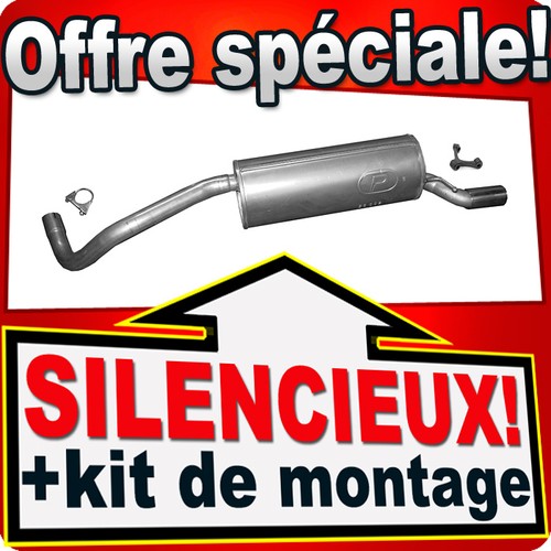 Silencieux arriere pour seat - silencieux,