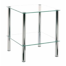 Table d'Appoint en Verre