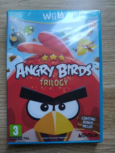 Angry birds trilogy - wii, neuf