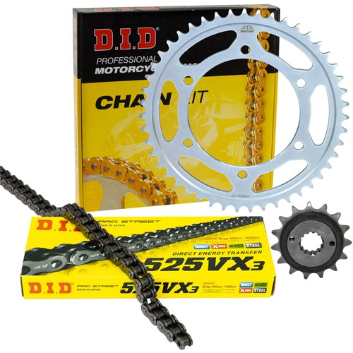 Kit chaîne ring did - x-ring, 525vx3