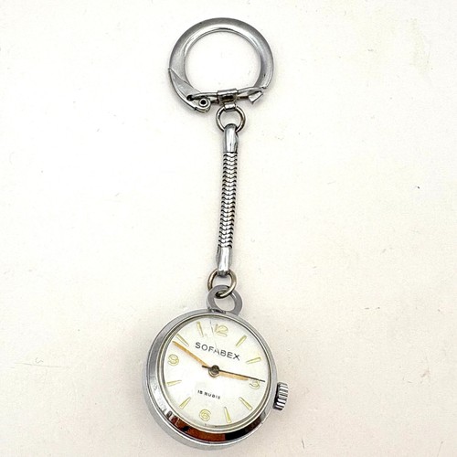 Porte clé montre mécanique - clé,