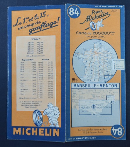 Carte michelin marseille - carte,