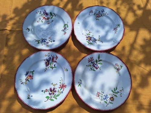 Lot assiettes porcelaine de - assiettes,