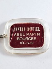 PORTE-CLES - Transports Déménagements ABEL PAPIN - Bourges 1960s Vintage -