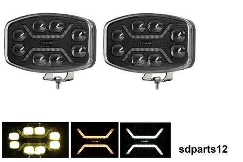 Phares longue portée led - phares,