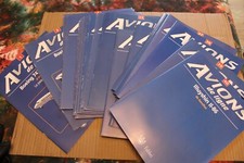 Collection complète des 40 Fascicules Avions de ligne - Editions FABBRI