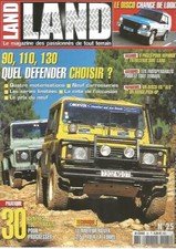 LAND N°25 DEFENDER 90, 110, 130 / REPARER & ENTRETENIR SON LAND / DISCO "ALU"
